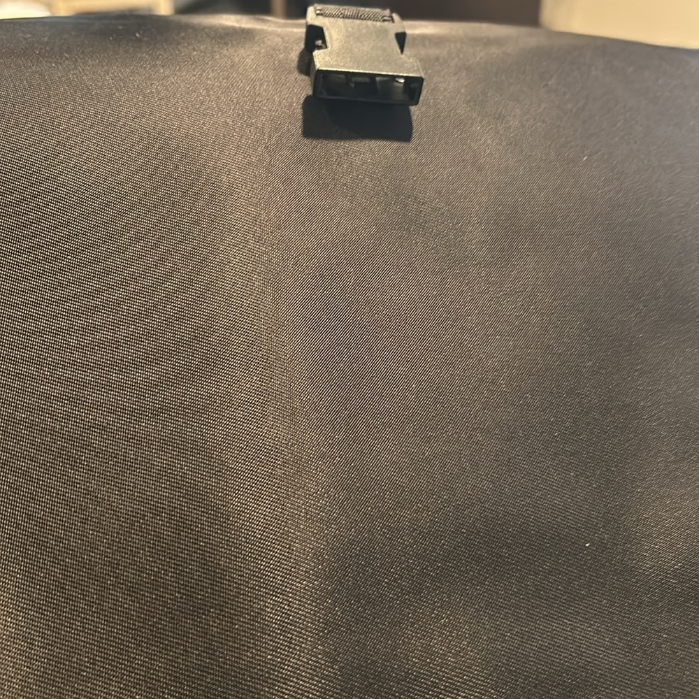 Calvin Klein Solid Black Monogram Y2k Laptop Mess… - image 6